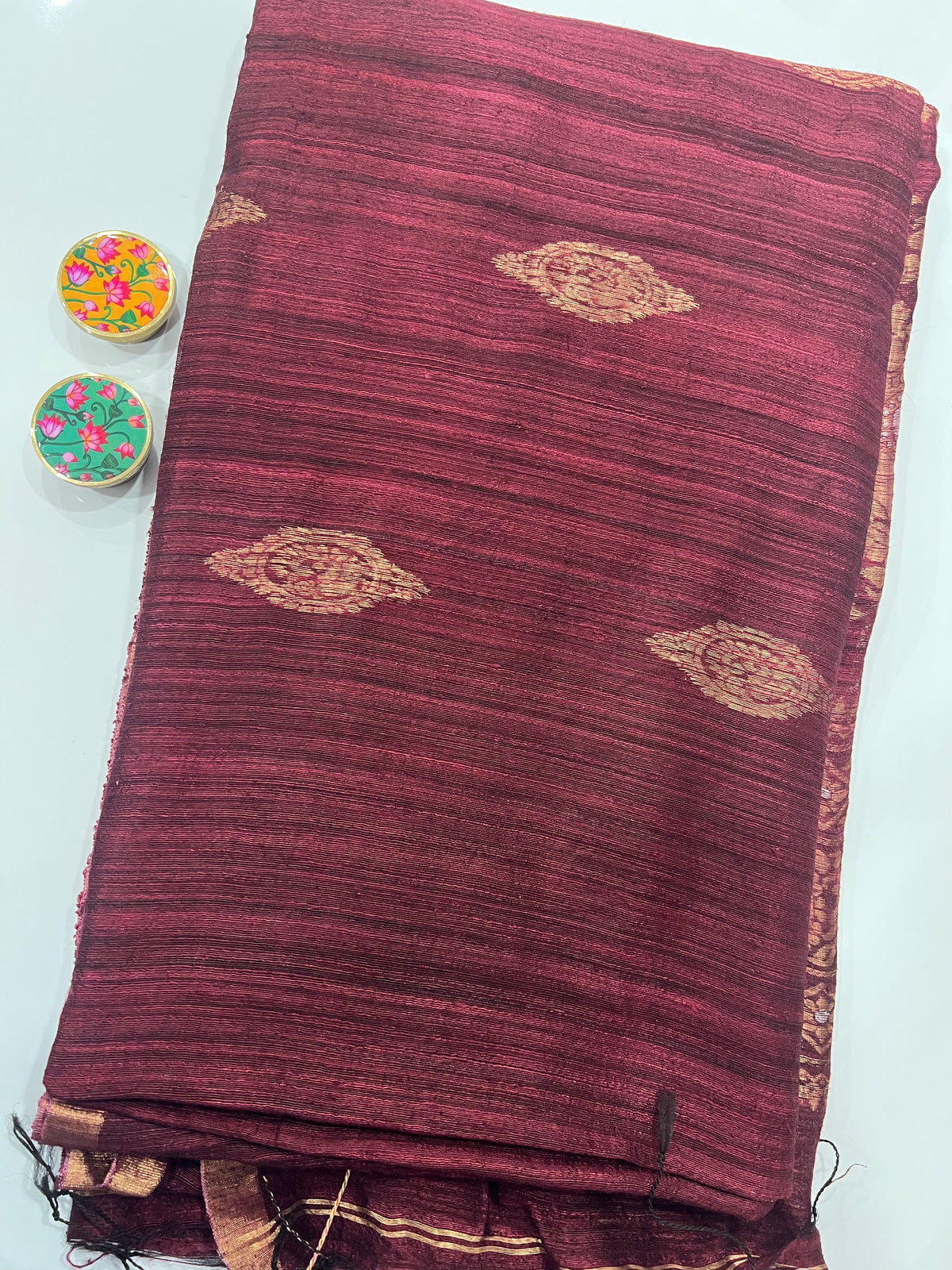 Pure Matka Silk Banarasi Saree