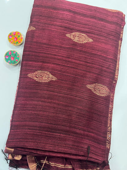 Pure Matka Silk Banarasi Saree