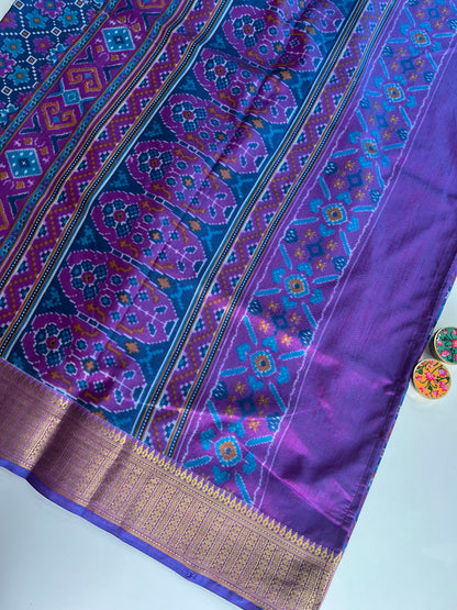 Semi Patola Saree