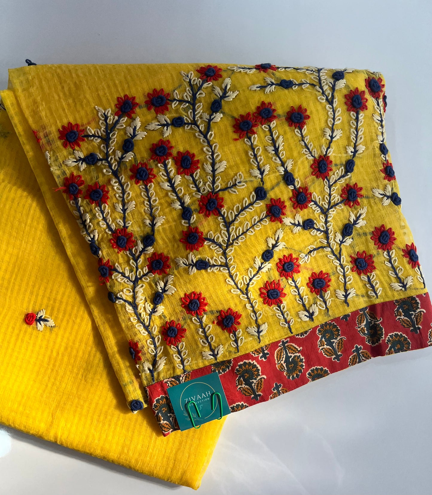 Pure Cotton Resham Kota Saree with Bullion Work