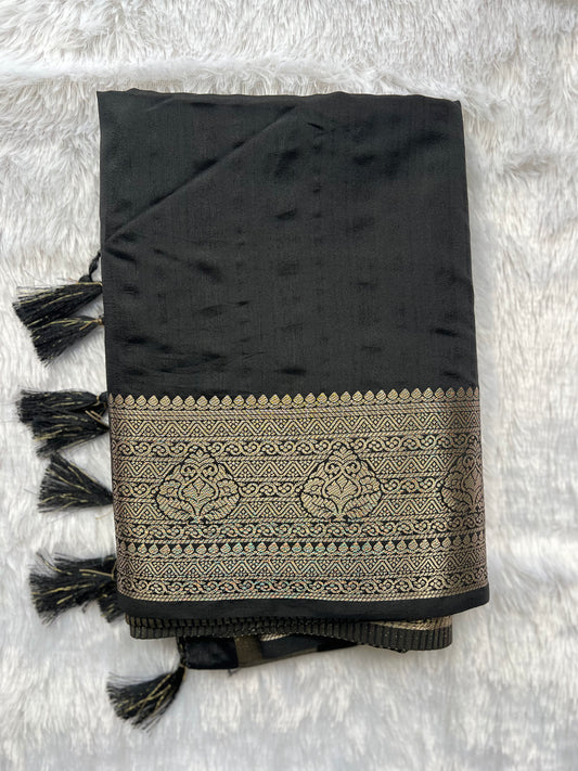 Raat Ki Raani Semi Crepe Silk Saree