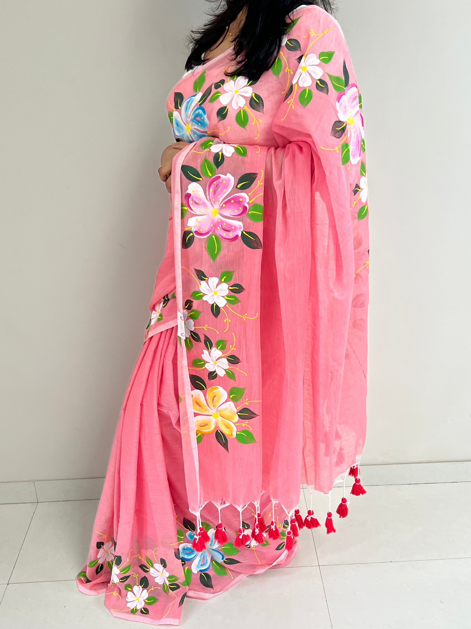 Mul Cotton Saree