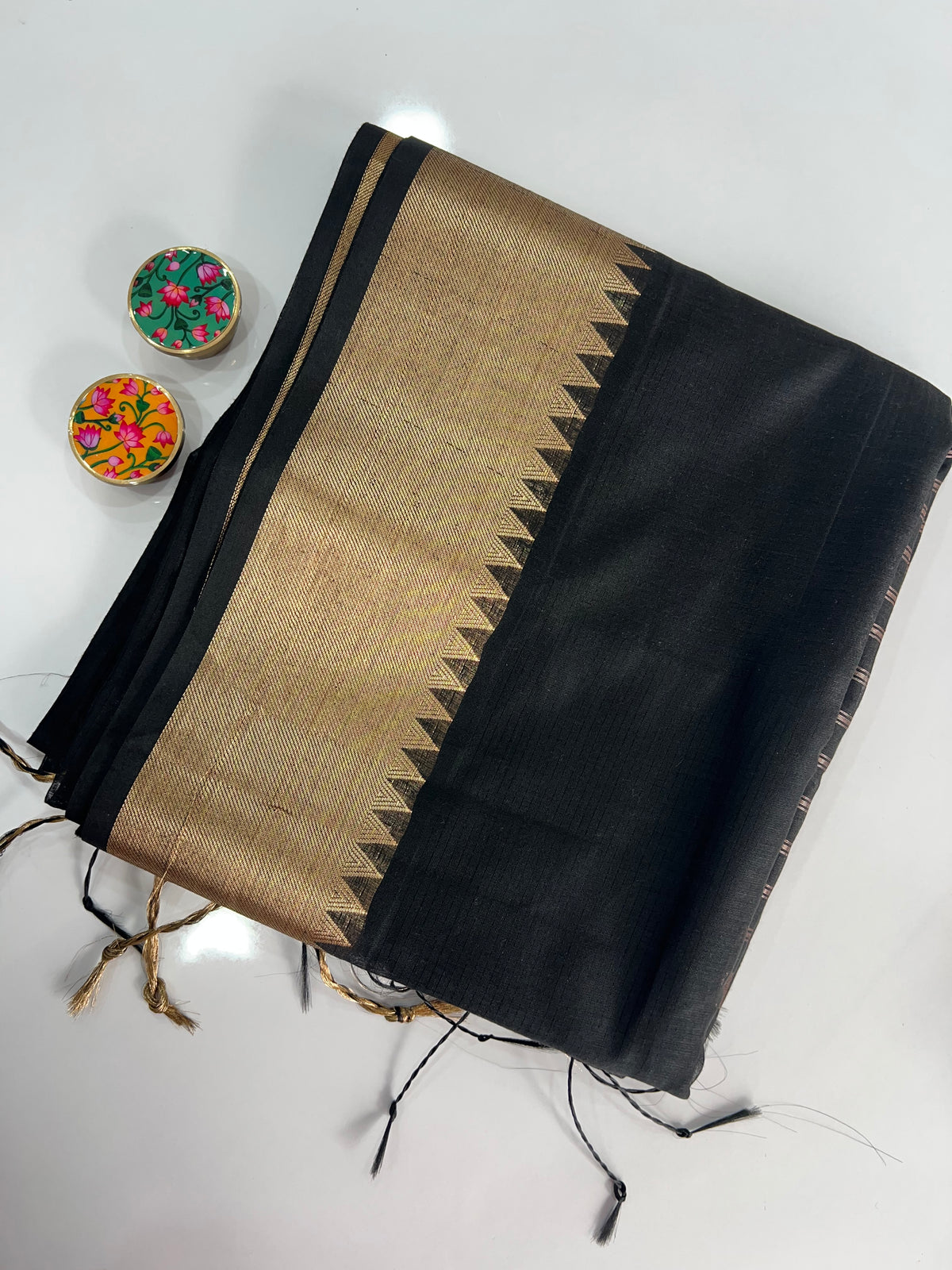Plain Semi Silk Saree