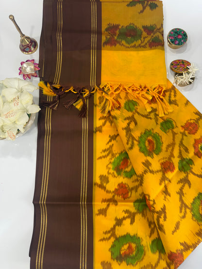  Premium Soft Silk Batik Saree for Festive Wear