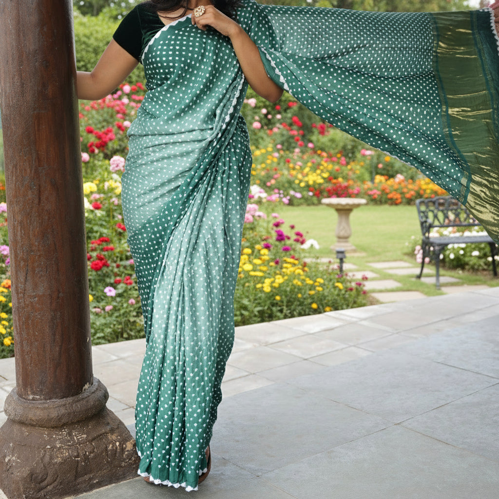 Pure Gaji silk saree
