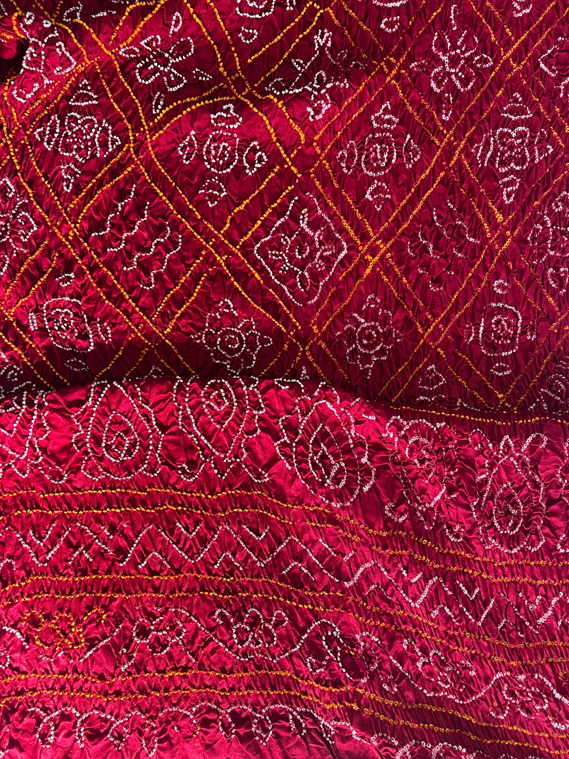 Wedding wear Bandhani saree